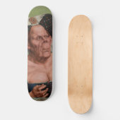 Quentin Matsys - een groteske oude vrouw Persoonlijk Skateboard (Voorkant)