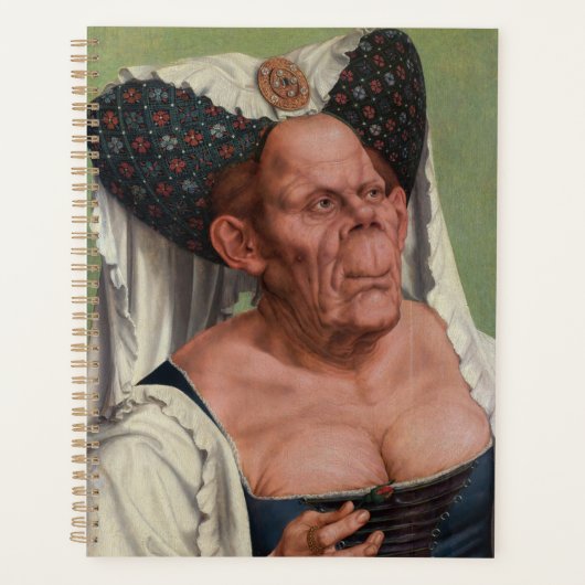 Quentin Matsys - een groteske oude vrouw Planner (Voorkant)