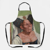 Quentin Matsys - een groteske oude vrouw Schort (Voorkant)