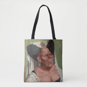 Quentin Matsys - een groteske oude vrouw Tote Bag
