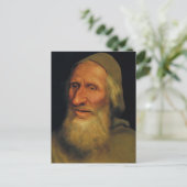 Quentin Matsys - Hoofd van een oud Man Briefkaart (Staand voorkant)