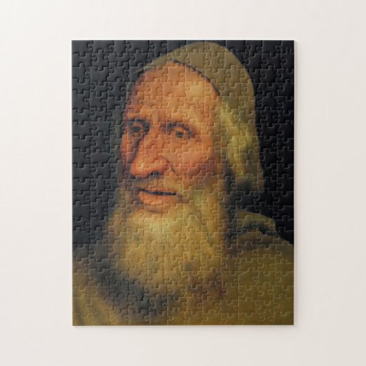 Quentin Matsys - Hoofd van een oud Man Legpuzzel (Verticaal)