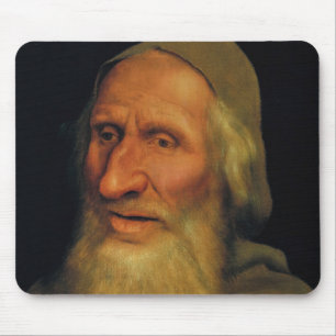 Quentin Matsys - Hoofd van een oud Man Muismat
