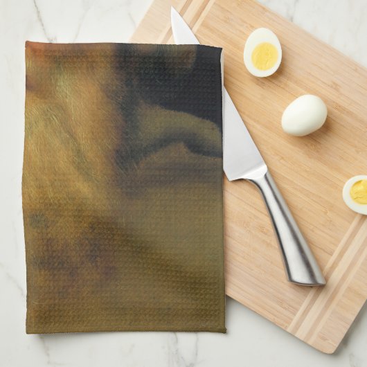 Quentin Matsys - Hoofd van een oud Man Theedoek (Quarter Fold)