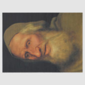 Quentin Matsys - Hoofd van een oud Man Tissuepapier (Voorkant)