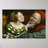 Quentin Matsys - Ill-Matched Lovers Poster (Voorkant)