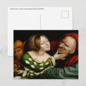 Quentin Matsys - Matched Lovers Briefkaart (Voorkant / Achterkant)