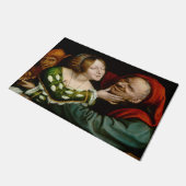 Quentin Matsys - Matched Lovers Deurmat (Schuin)
