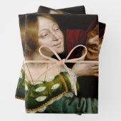 Quentin Matsys - Matched Lovers Inpakpapier Vel (In situ)