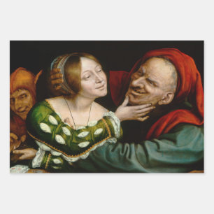 Quentin Matsys - Matched Lovers Inpakpapier Vel
