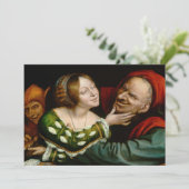 Quentin Matsys - Matched Lovers Kaart (Staand voorkant)