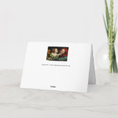 Quentin Matsys - Matched Lovers Kaart (Achterkant)