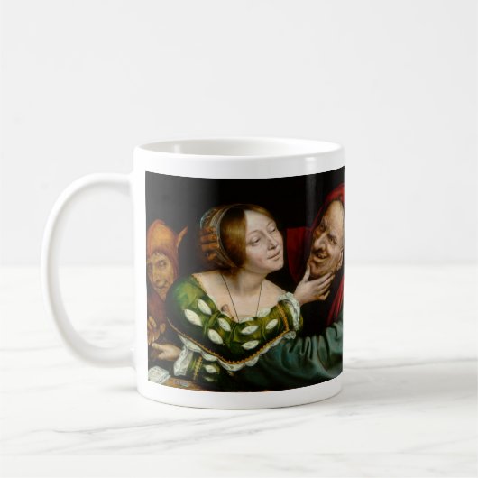 Quentin Matsys - Matched Lovers Koffiemok (Links)