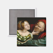 Quentin Matsys - Matched Lovers Magneet (Voorkant / Achterkant)