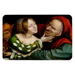 Quentin Matsys - Matched Lovers Magneet