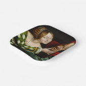 Quentin Matsys - Matched Lovers Papieren Bordje (Gebogen)