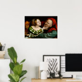 Quentin Matsys - Matched Lovers Poster (Thuiskantoor)