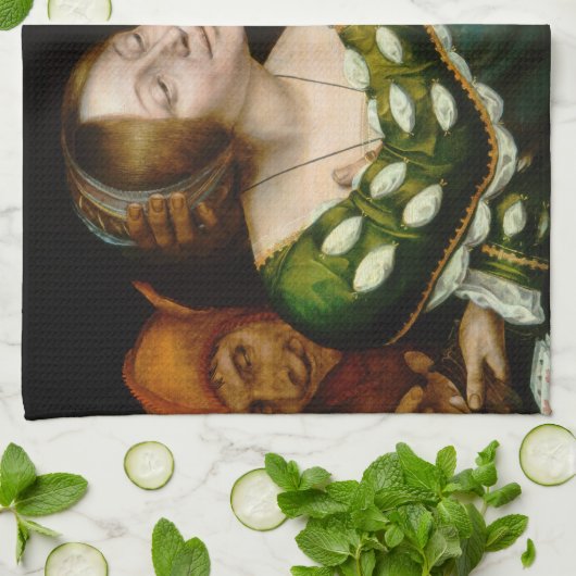 Quentin Matsys - Matched Lovers Theedoek (Gevouwen)