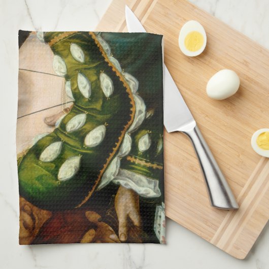 Quentin Matsys - Matched Lovers Theedoek (Quarter Fold)