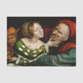 Quentin Matsys - Matched Lovers Tissuepapier (Voorkant)