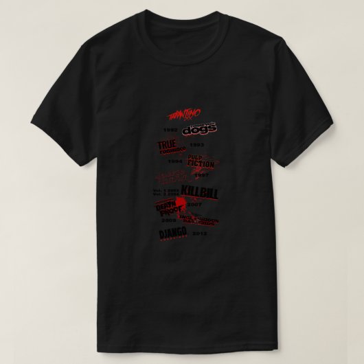 Quentin Tarantino collage Essential T-shirt (Design voorkant)