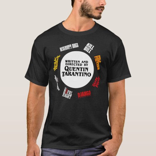 Quentin Tarantino Films Classic T-Shirt (Voorkant)