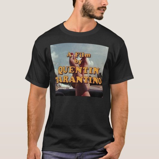 QUENTIN TARANTINO MOVIE DIRECTOR Klassieke T-Shirt (Voorkant)