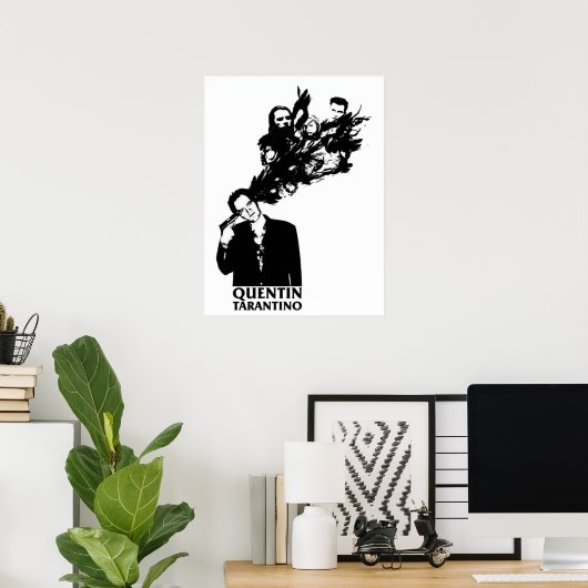 Quentin Tarantino Poster (Thuiskantoor)