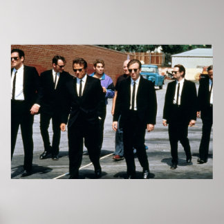 Quentin Tarantino Reservoir Dogs Poster
