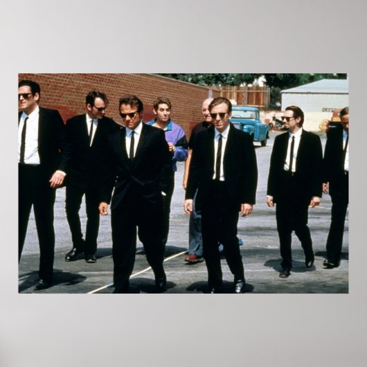 Quentin Tarantino Reservoir Dogs Poster (Voorkant)