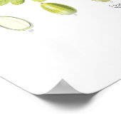 Quercus pedunculata: syn.Q robur. (Engelse eik) Poster (Hoek)