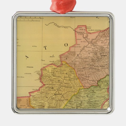 Queretaro Metalen Ornament (Voorkant)