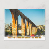 Querétaro Mexico Aqueduct Briefkaart (Voorkant)