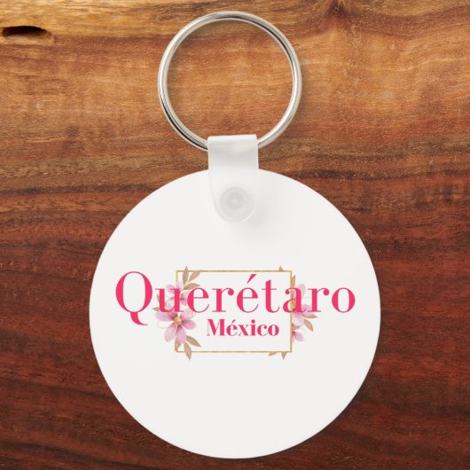Queretaro Mexico Travel Destination Bridesmaid Sleutelhanger (Voorkant)