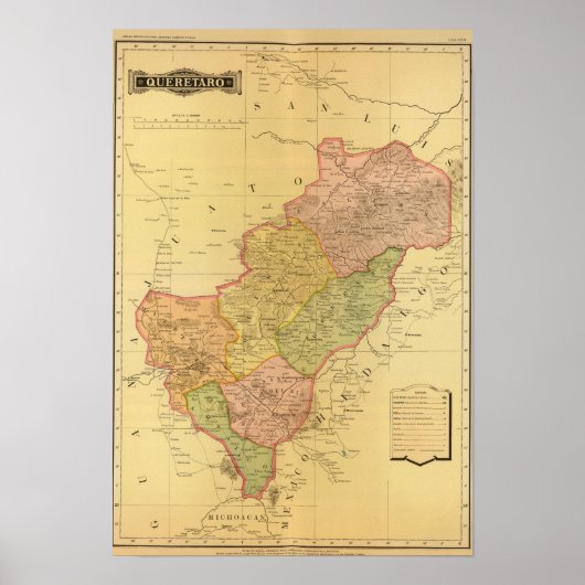 Queretaro Poster (Voorkant)