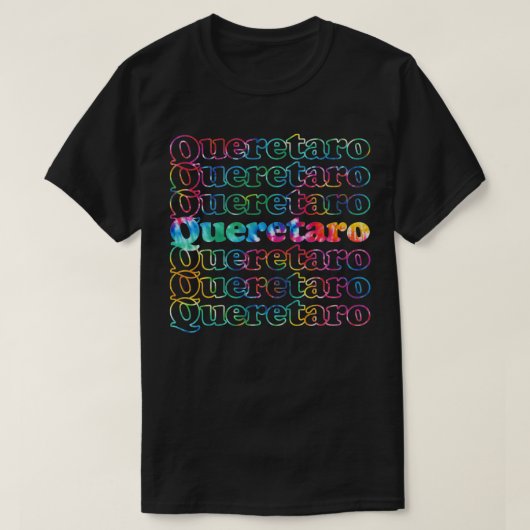 Queretaro Tie Dye  T-shirt (Design voorkant)