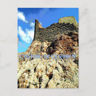 Queribus fortress poster briefkaart