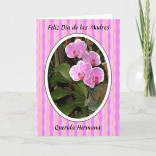 Queridahermana van Dia DE las madres van Feliz Kaart