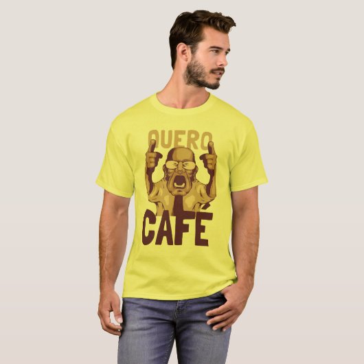 Quero Cafe T-shirt (Voorkant volledig)