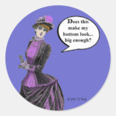 Query-Sticker Ronde Sticker (Voorkant)