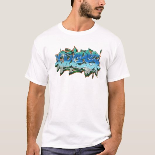 QUES GRAFFITI T-SHIRT (Voorkant)