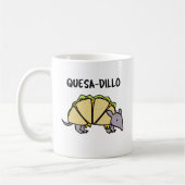 Quesa-Dillo Funny Quesadilla Pun Koffiemok (Links)