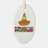 Quesadilla Love Keramisch Ornament (Rechts)