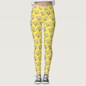Quesadilla Mexican Food Restaurant Appetizer Leggings (Voorkant)