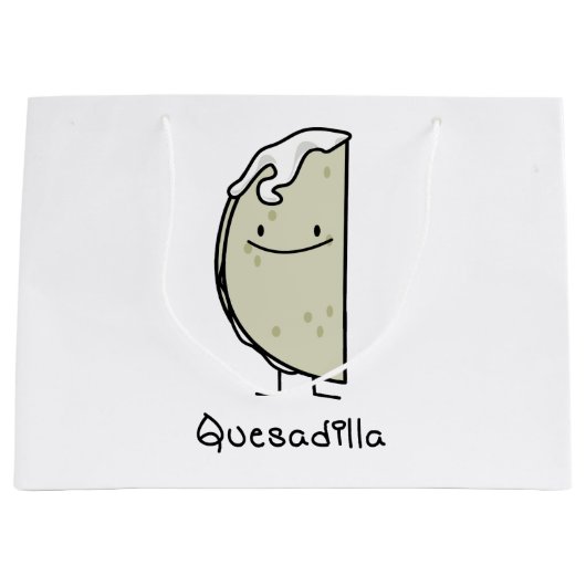 Quesadilla Mexican grilde Tortilla met kaas Groot Cadeauzakje (Voorkant)