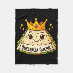 Quesadilla Queen Cinco de Mayo Kinder Meisjes Vrou Fleece Deken