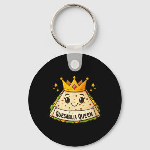 Quesadilla Queen Cinco de Mayo Kinder Meisjes Vrou Sleutelhanger