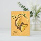 Quesadillas Briefkaart (Staand voorkant)