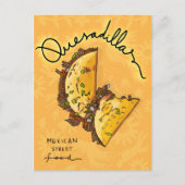 Quesadillas Briefkaart (Voorkant)