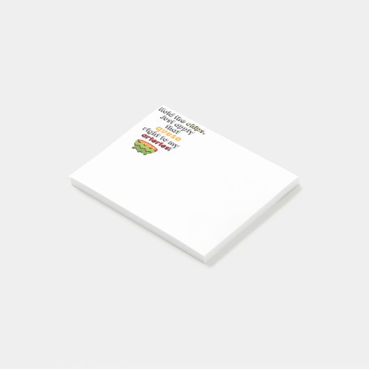 Queso Lover Post-it® Notes (Schuin)